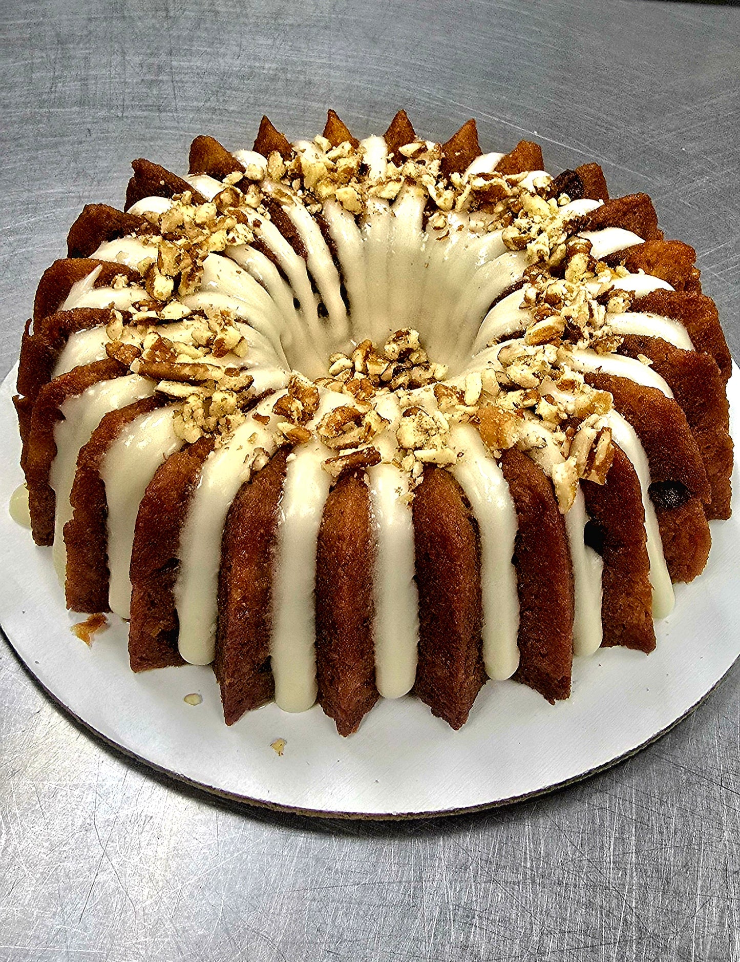Spiced Rum Carrot Cake