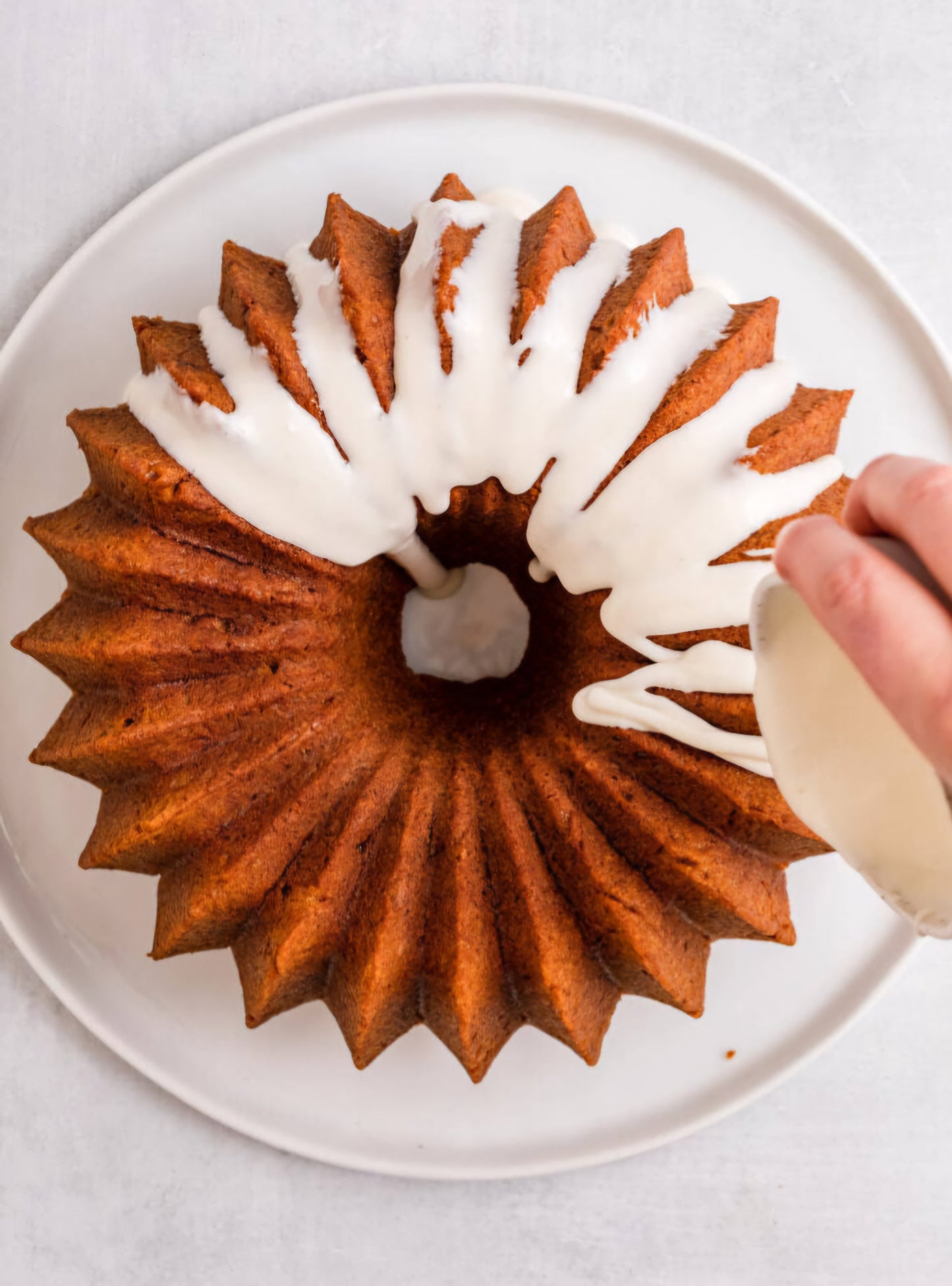 Jenny's Pumpkin Spice Rum Cake