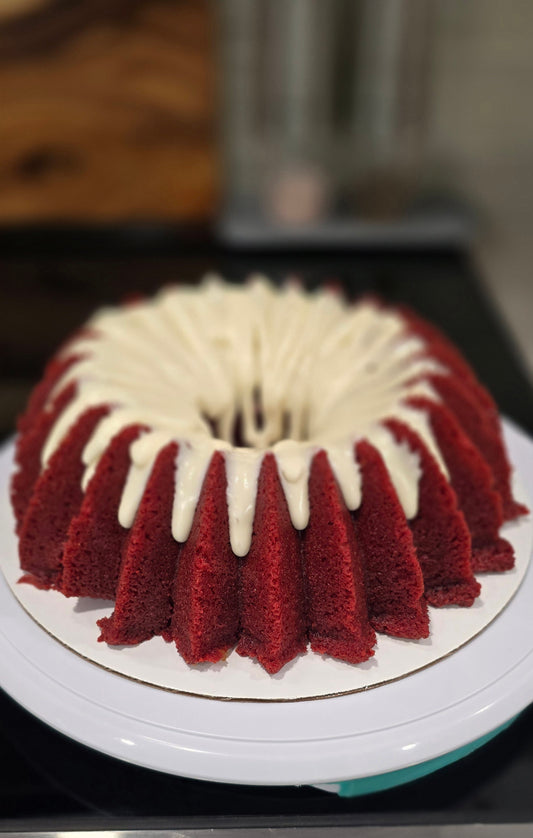 Red Velvet Rum Cake